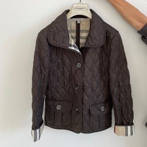 Burberry Quilted Jacket Womens